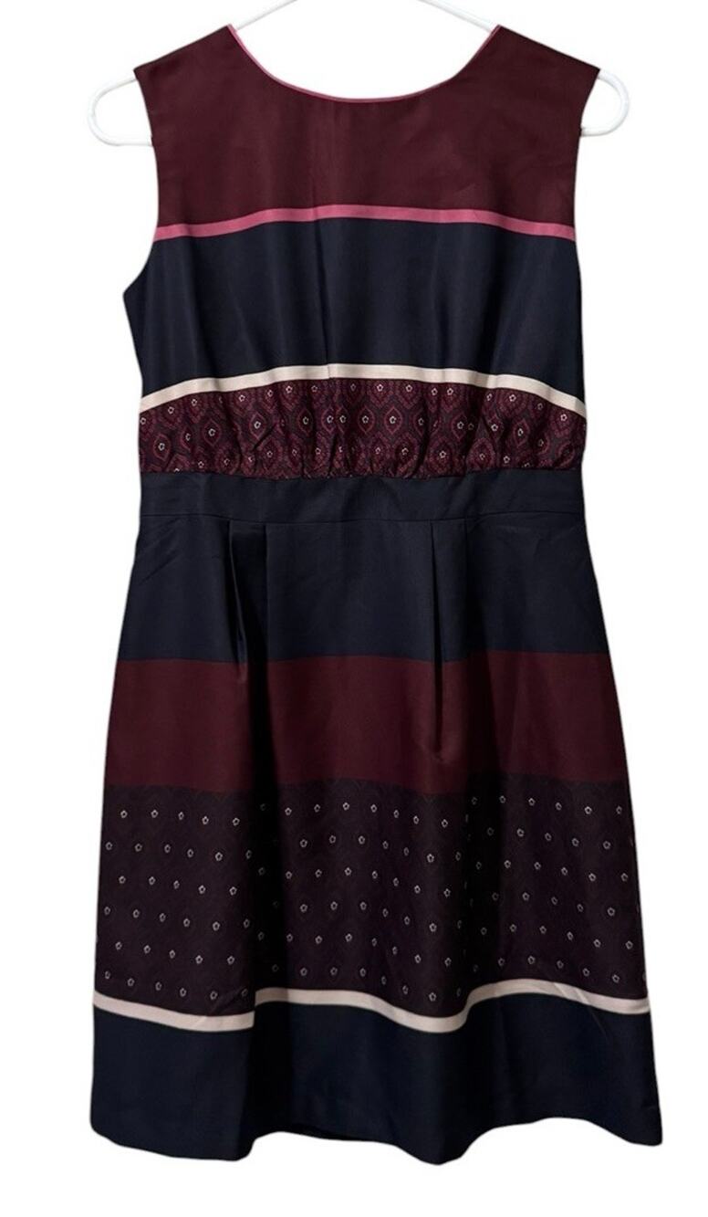 Loft Women Size 2P Petities Sleeveless Lined Dress Back Zipper Polyester‎ Career